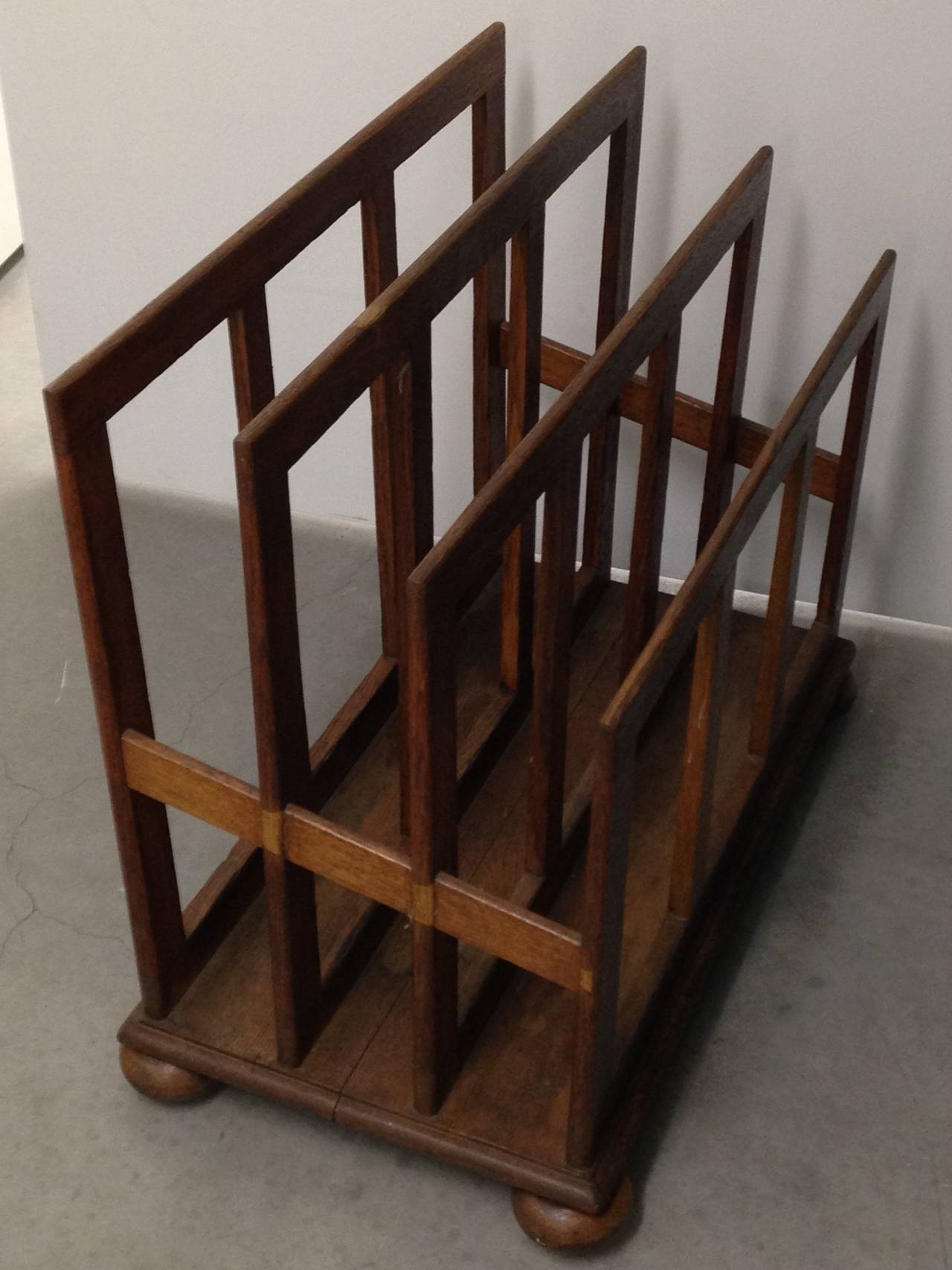 Joinery Oak Folio Stand, French, circa 1880 For Sale