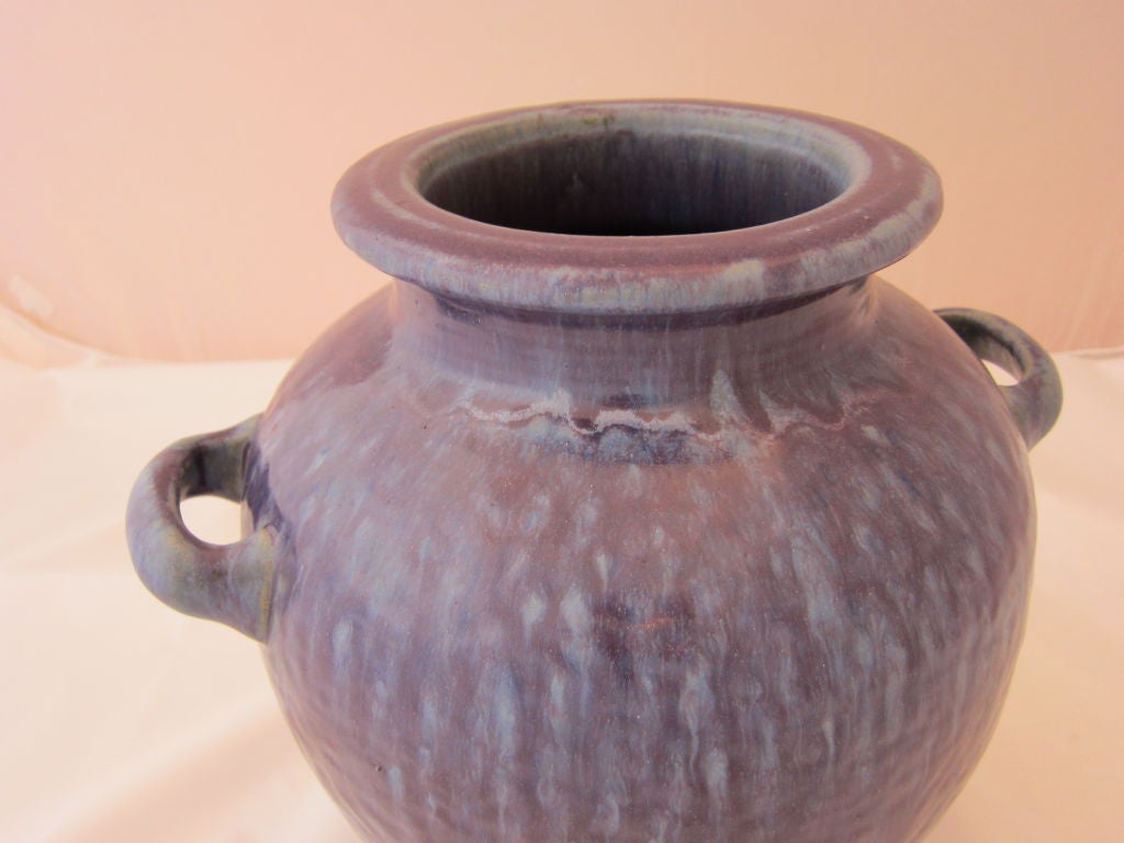 Fulper Pottery Urn with handles