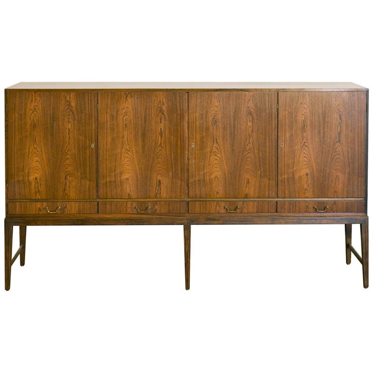 Danish Sideboard in Rosewood For Sale