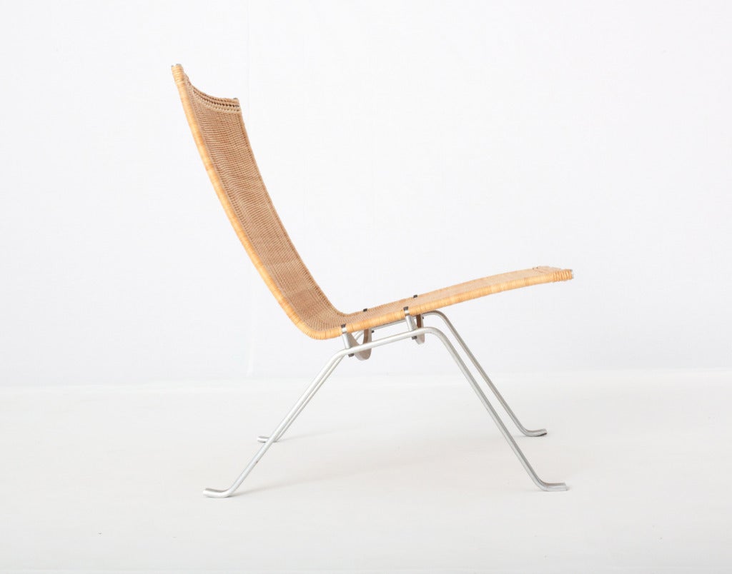 Poul Kjaerholm PK22 by E. Kold Christiansen In Excellent Condition For Sale In Los Angeles, CA