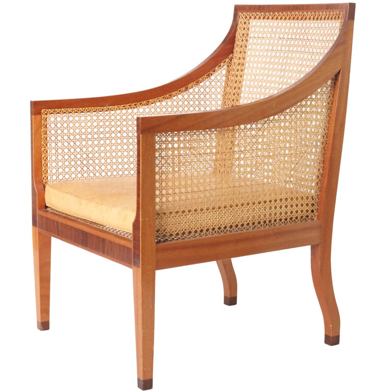 Kaare Klint Bergere armchair For Sale