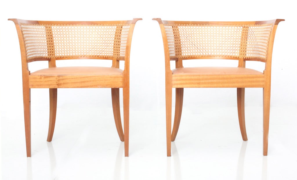 Kaare Klint Faaborg chair

Kaare Klint approached each of his pieces with tremendous thought as to its intent as well as its appeal, he is considered a pioneer of modern design, combining craftsmanship, functionalism and beauty.

As part of a
