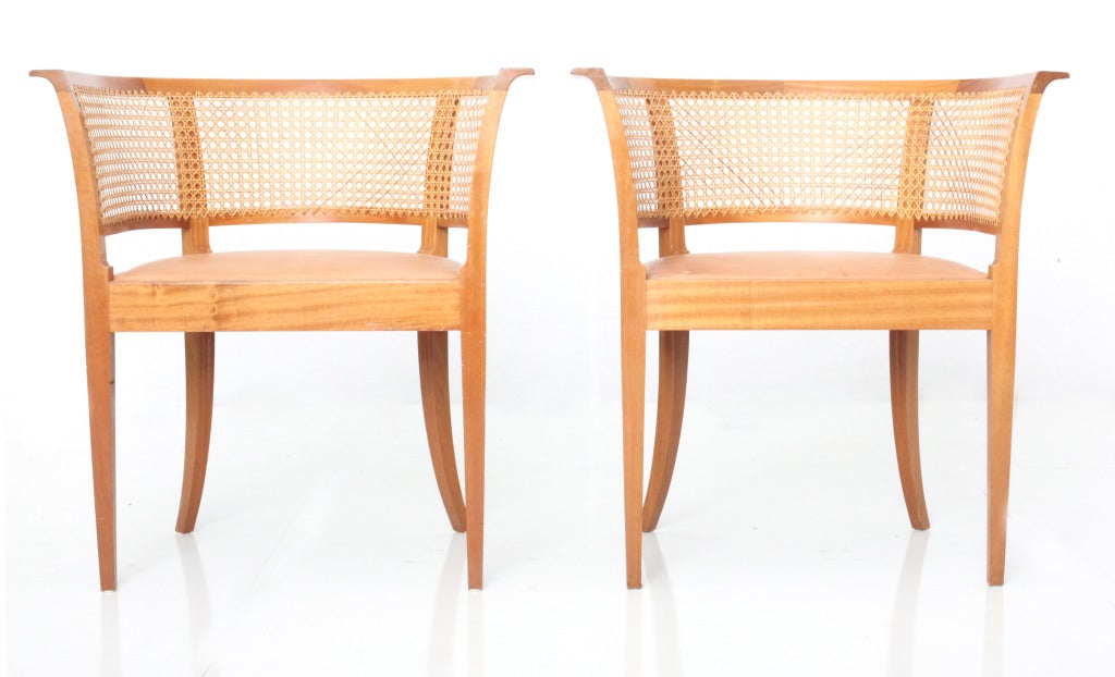 Kaare Klint Faaborg chair

Kaare Klint approached each of his pieces with tremendous thought as to its intent as well as its appeal, he is considered a pioneer of modern design, combining craftsmanship, functionalism and beauty.

As part of a