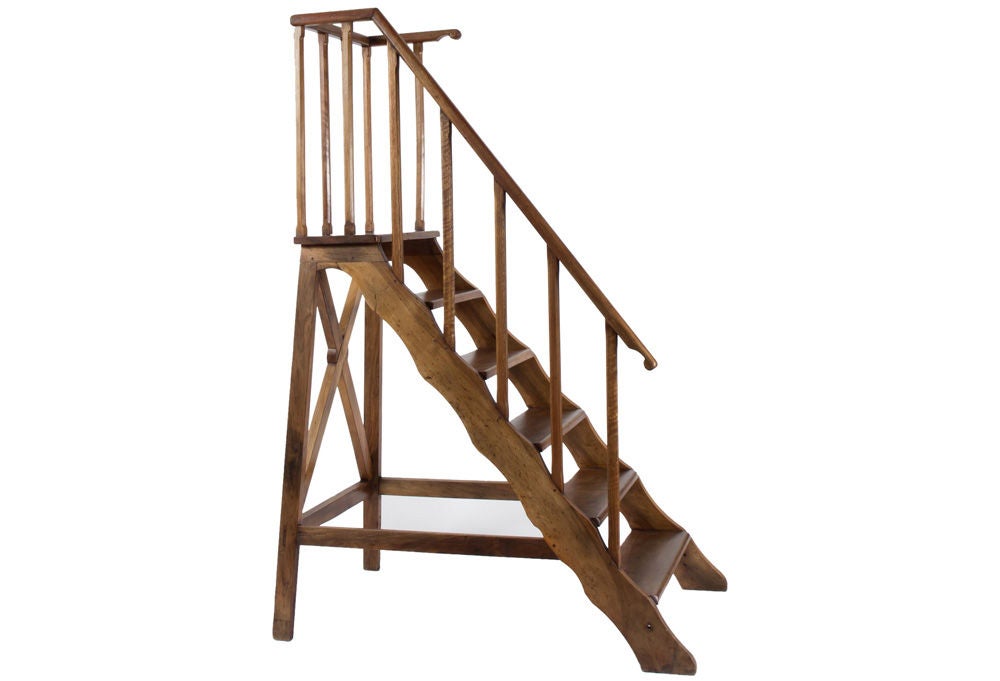 Mahogany Stair Case