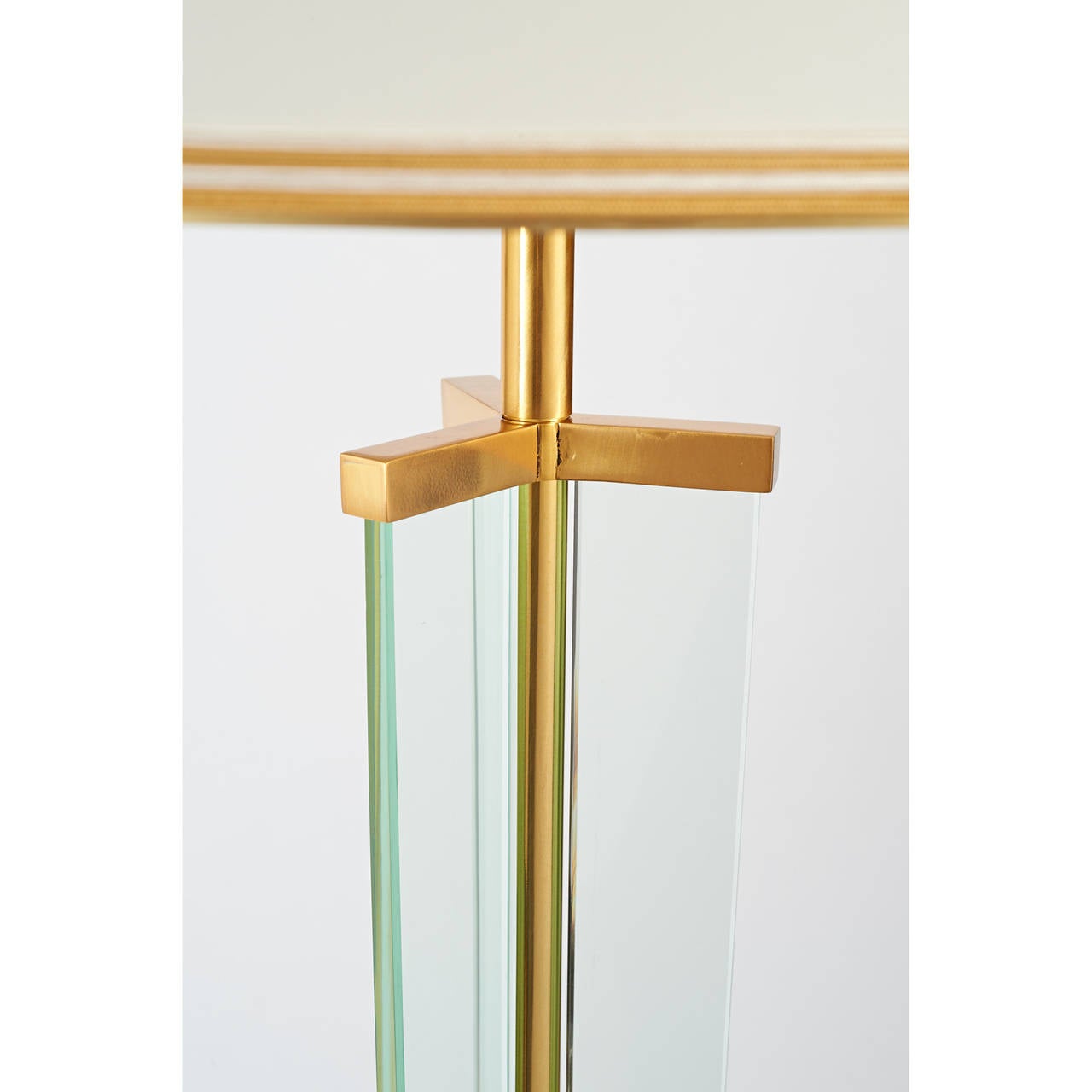 Mid-Century Modern Important Fontana Arte Glass 1950s Floor Lamp