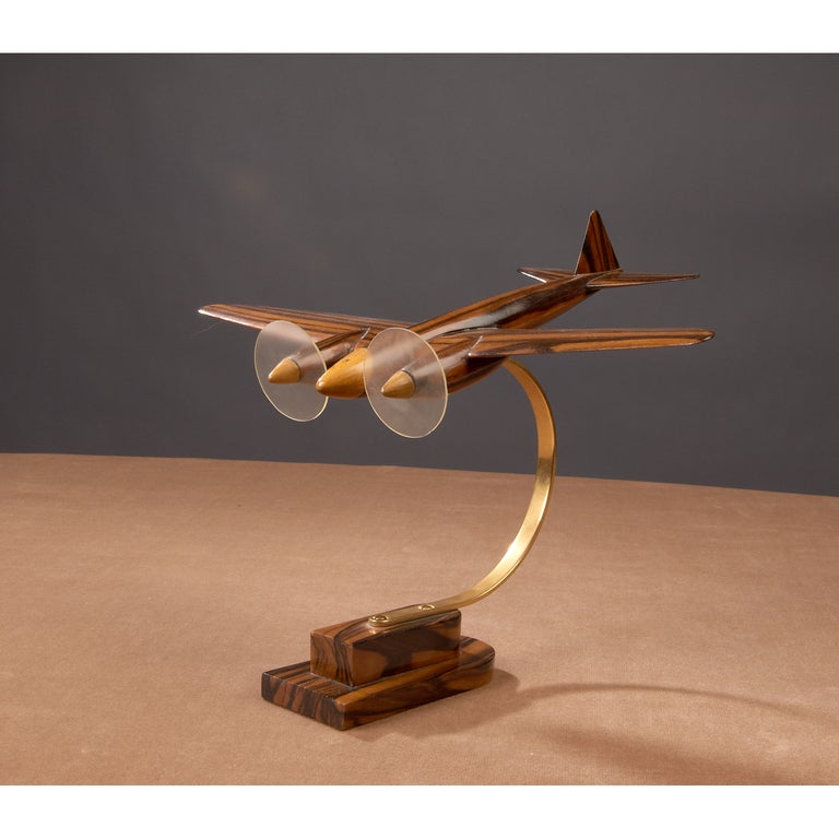Mid-20th Century Small Plane Model
