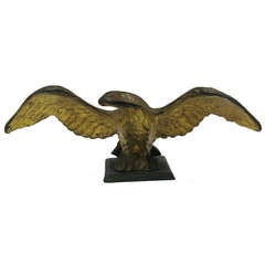 Gilded Cast Iron Eagle