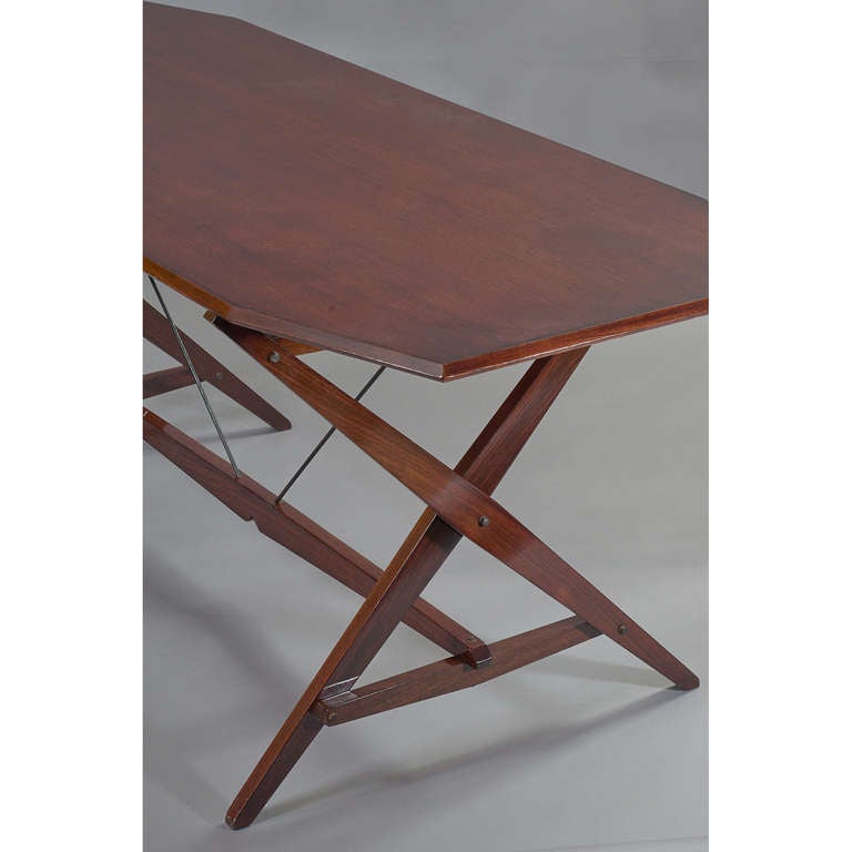 Franco Albini TL2 1950s Table in Rosewood In Good Condition In New York, NY