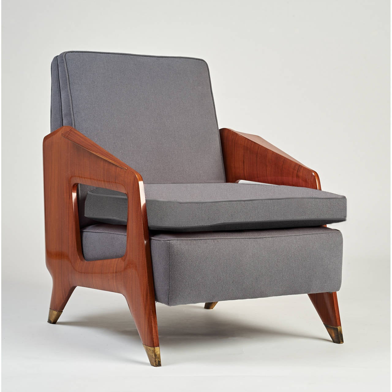 Mid-Century Modern Italian Modernist Armchair