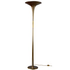 Rare Stilnovo Bronze Floor Lamp