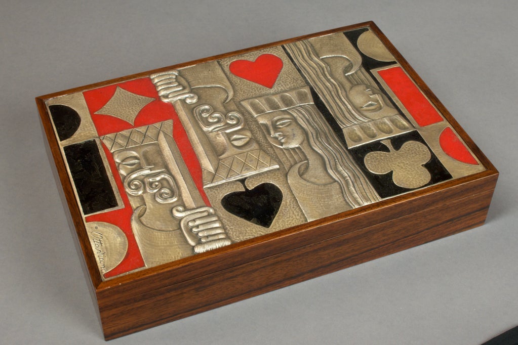 Magnificent Ottaviani Gaming Box With Full Contents