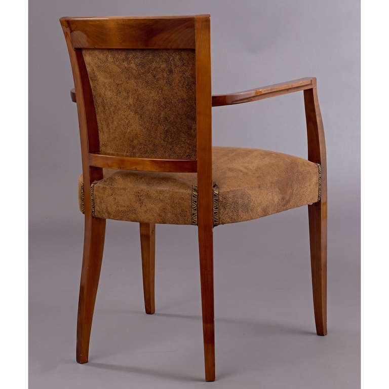 French Pair of Armchairs by Andre Arbus