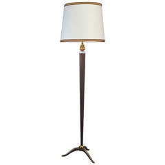 Genet Michon Bronze Floor Lamp