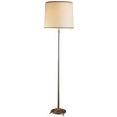 Bronze Floor Lamp by Delisle