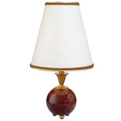 Antique Table Lamp by Ernest Boiceau for House of Worth