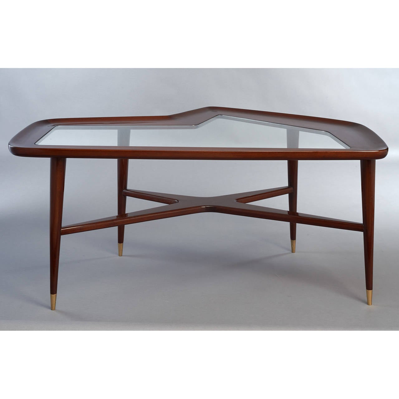 Polished Sculptural Free-Form Italian 1950s Table