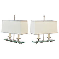 Pair of French 1950s Table Lamps 3