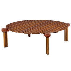 Jacques Adnet Large Coffee Table