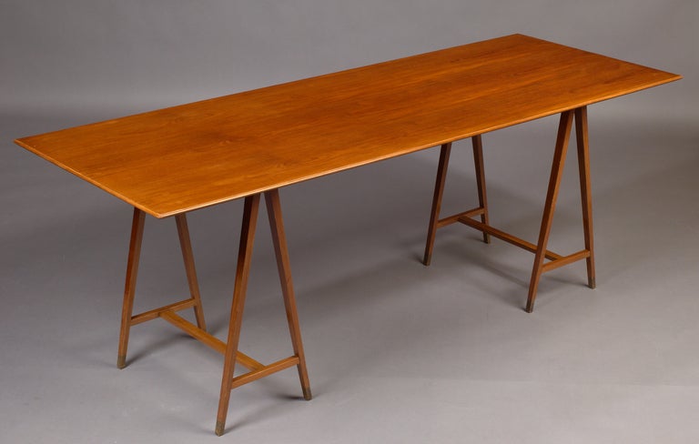 1950's Architect's Trestle Table