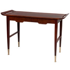 1950
s Console Table in Mahogany