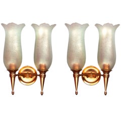 Beautiful Pair of Sconces by Seguso