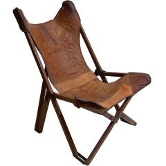 A Joseph Fenby Tripolina Folding Chair