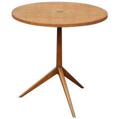 Used A Rare Mahogany and Brass Table by Paul McCobb 