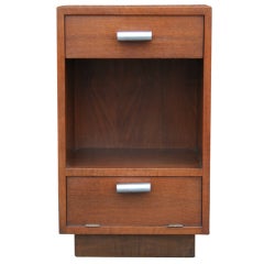 A Mahogany Nightstand by Gilbert Rohde for Herman Miller