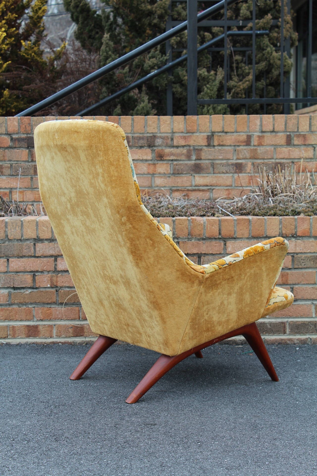 20th Century Rare 1960s Scandinavian Teak Lounge Chair