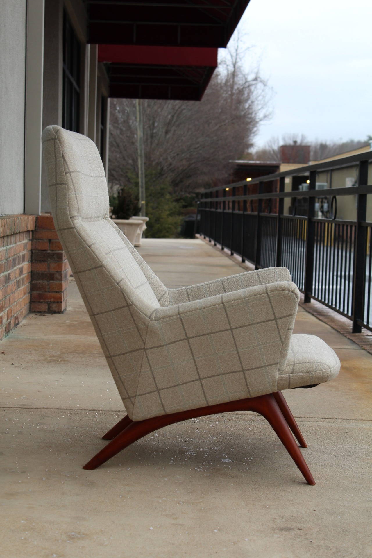 Scandinavian Modern Rare 1960s Scandinavian Teak Lounge Chair