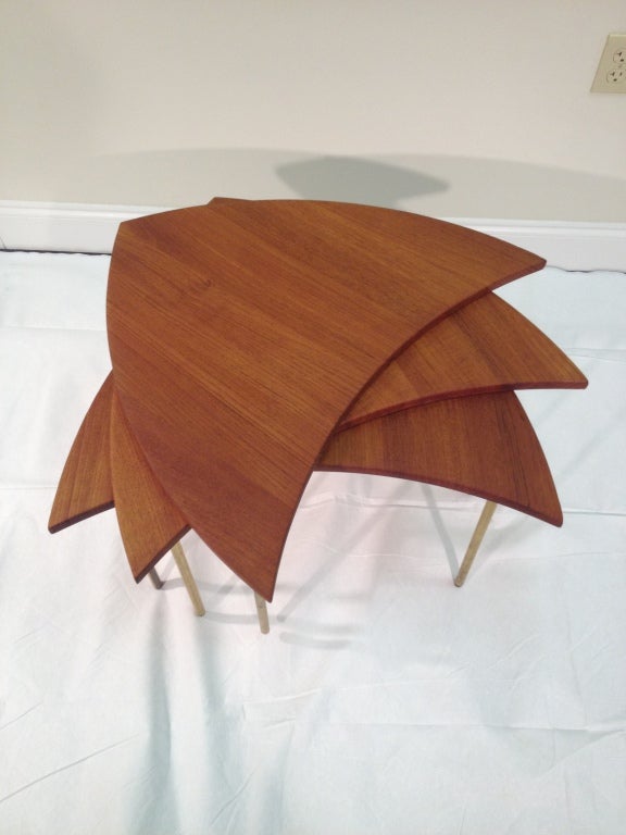 Peter Hvidt Danish Teak Side Tables