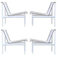 Set of Four Lounge Chairs by Richard Schultz