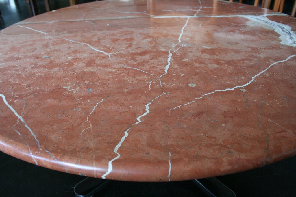 A Marble Cocktail Table by Nicos Zographos For Sale 1