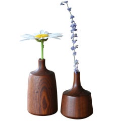 A Pair of Twig Pots by Rude Osolnik