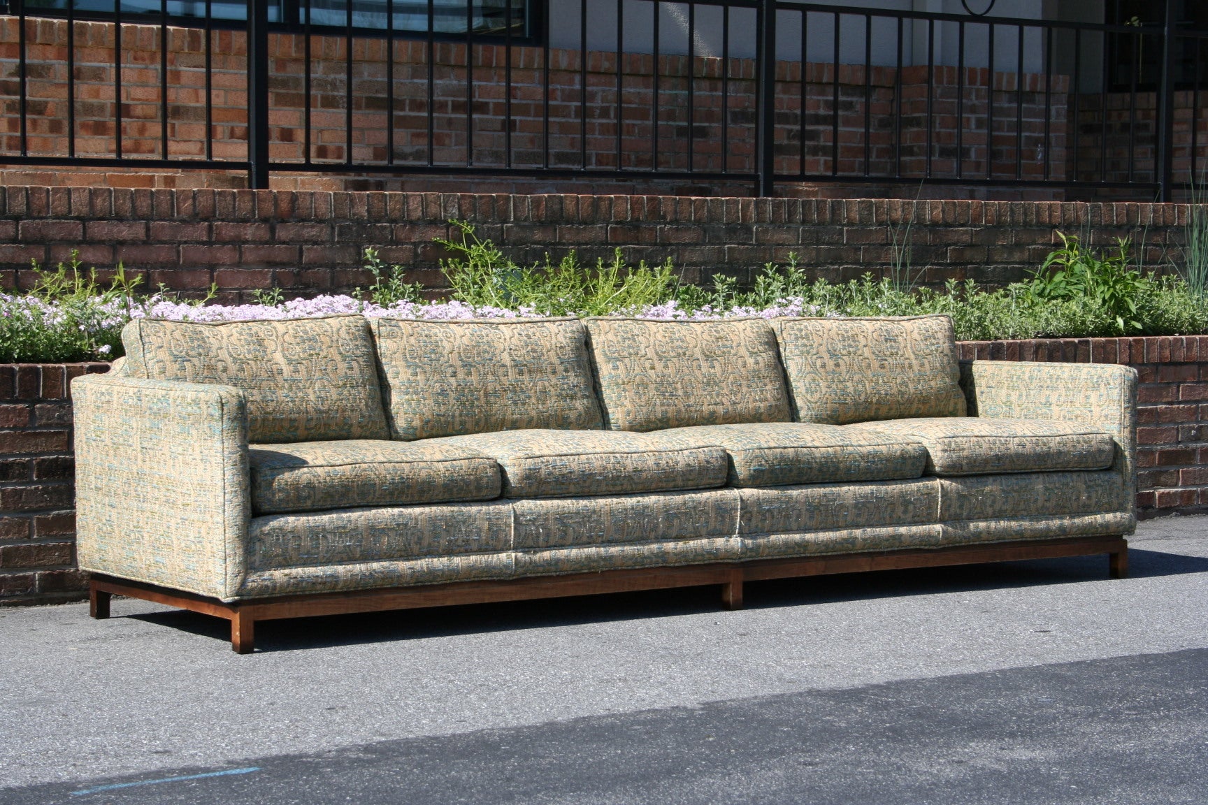 A Custom 9' Sofa by T.H. Robsjohn-Gibbings