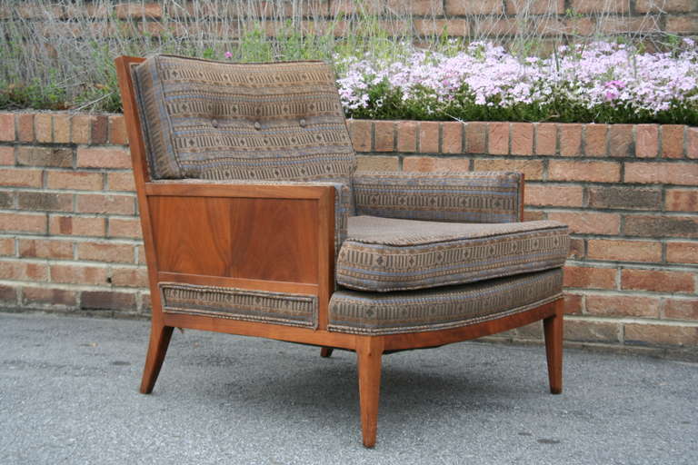 20th Century Pair of Walnut Lounge Chairs by Erwin-Lambeth, John Stuart