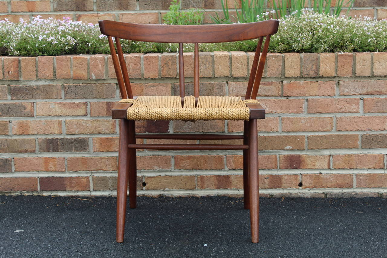 American Grass-Seated Chair by George Nakashima