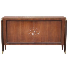 Vintage A French Mahogany Sideboard in the Style of Jules Leleu