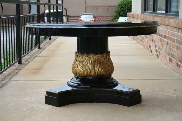 A Pair of Demi-lune Console Tables in the Manner of Dorothy Draper In Good Condition In Asheville, NC