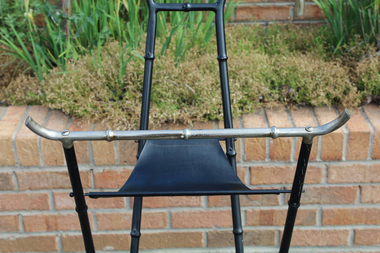 Unknown French Gentleman's Valet, Manner of Jacques Adnet For Sale