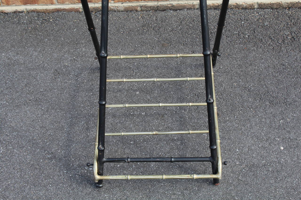 French Gentleman's Valet, Manner of Jacques Adnet In Good Condition For Sale In Asheville, NC