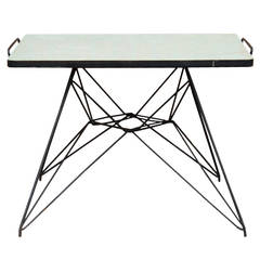 Rare Pre-Production Eiffel Tower Table by Herman Miller