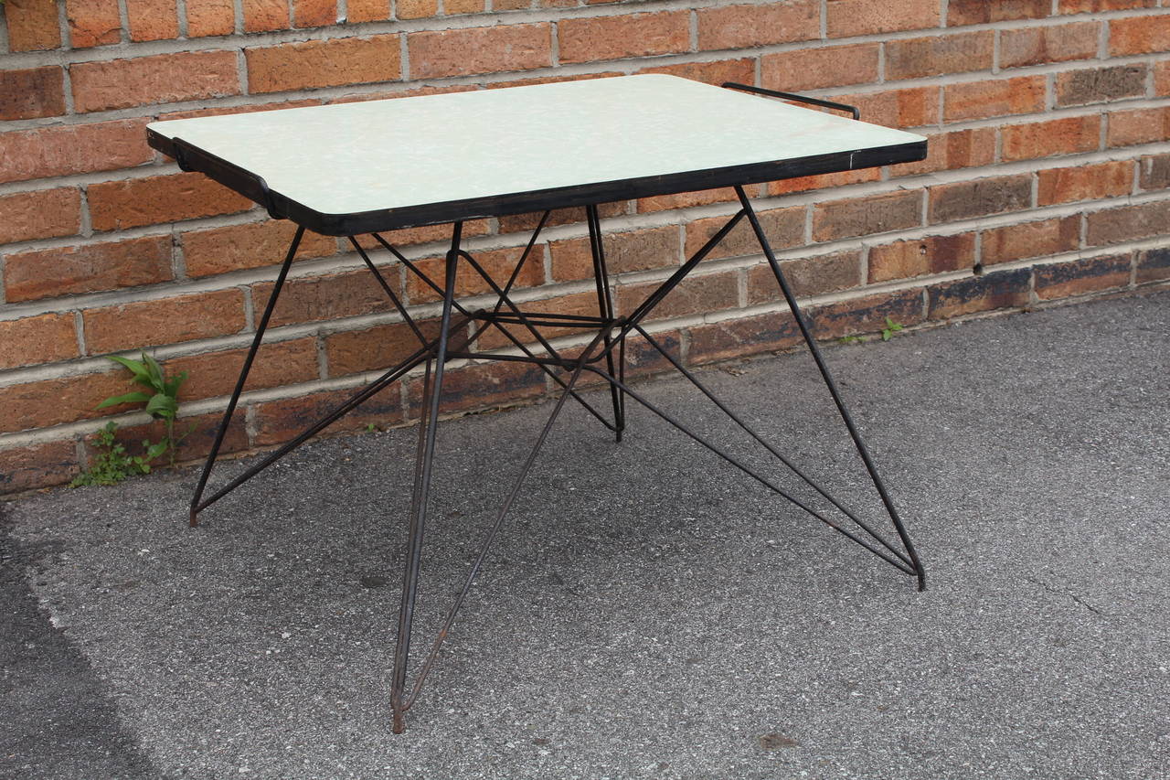 Rare Pre-Production Eiffel Tower Table by Herman Miller