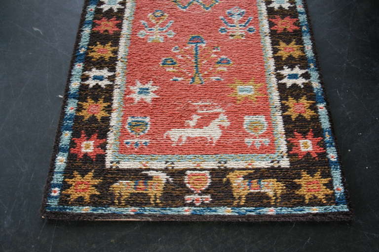 A Vintage Danish Wool Rug/Carpet Runner by Ege 4