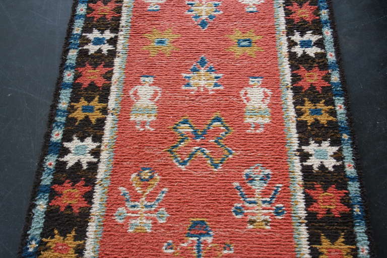 A Vintage Danish Wool Rug/Carpet Runner by Ege 3