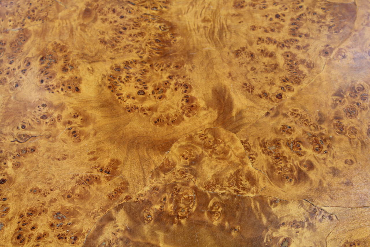 Italian Burl Cocktail Table in the Manner of Samuel Marx 3