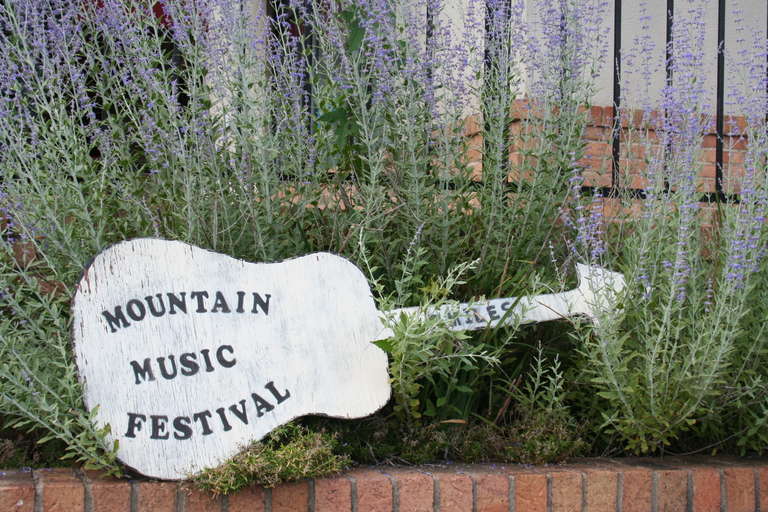 20th Century Mountain Folk Art Music Sign