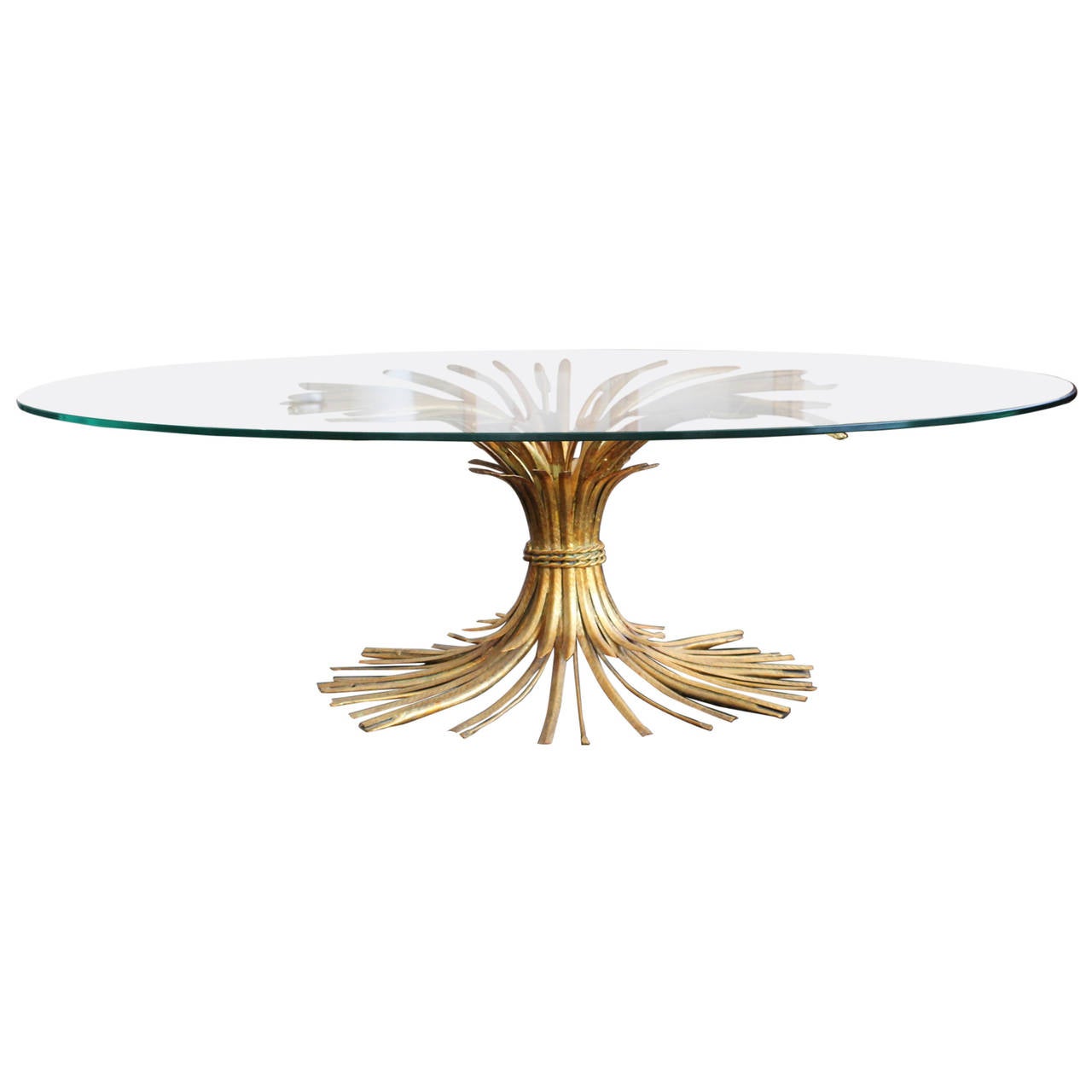 Sheaf of Wheat Cocktail Table For Sale