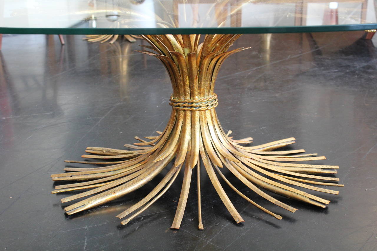 Mid-Century Modern Sheaf of Wheat Cocktail Table For Sale