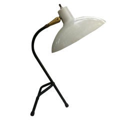 Rare Modernist Tripod Table Lamp Rare Modernist Tripod Table Lamp